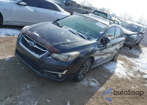 2015 Subaru Impreza 2.0I Sport Limited из США, поврежденный, VIN JF1GPAW64F8206241